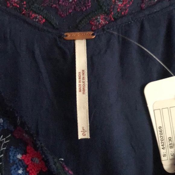 The Flower Embroidered Mini Dress - Picture 7 of 7